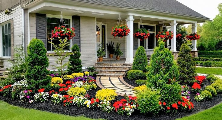 Virágos tippek kicsi előkertekhez: praktikák és inspirációk.