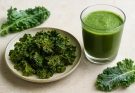 Kelkáposzta (Brassica oleracea var. sabellica) chips és smoothie