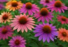 Kerti kasvirág rózsaszín-lila keverék (Echinacea ‘Cheyenne Spirit’)