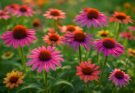 Kerti kasvirág rózsaszín-lila keverék (Echinacea ‘Cheyenne Spirit’)