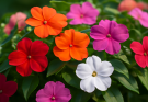 Kerti nebáncsvirág illatos keverék (Impatiens walleriana ‘SunPatiens Mix’)